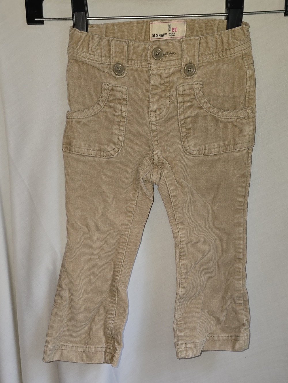 Old Navy Tan Corduroy Toddler Pants